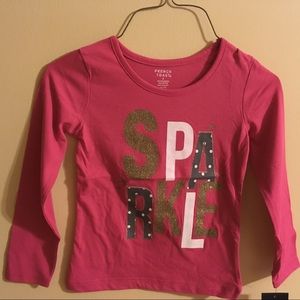 Pink Sparkle shirt from French Toast size 4